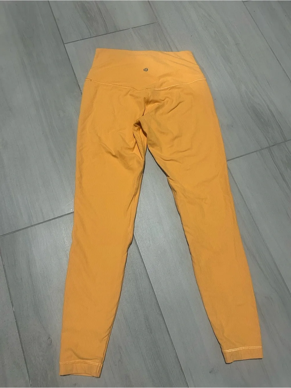 Lululemon Align™ Ribbed High-Rise Leggings Pant 25” Mango Size 6